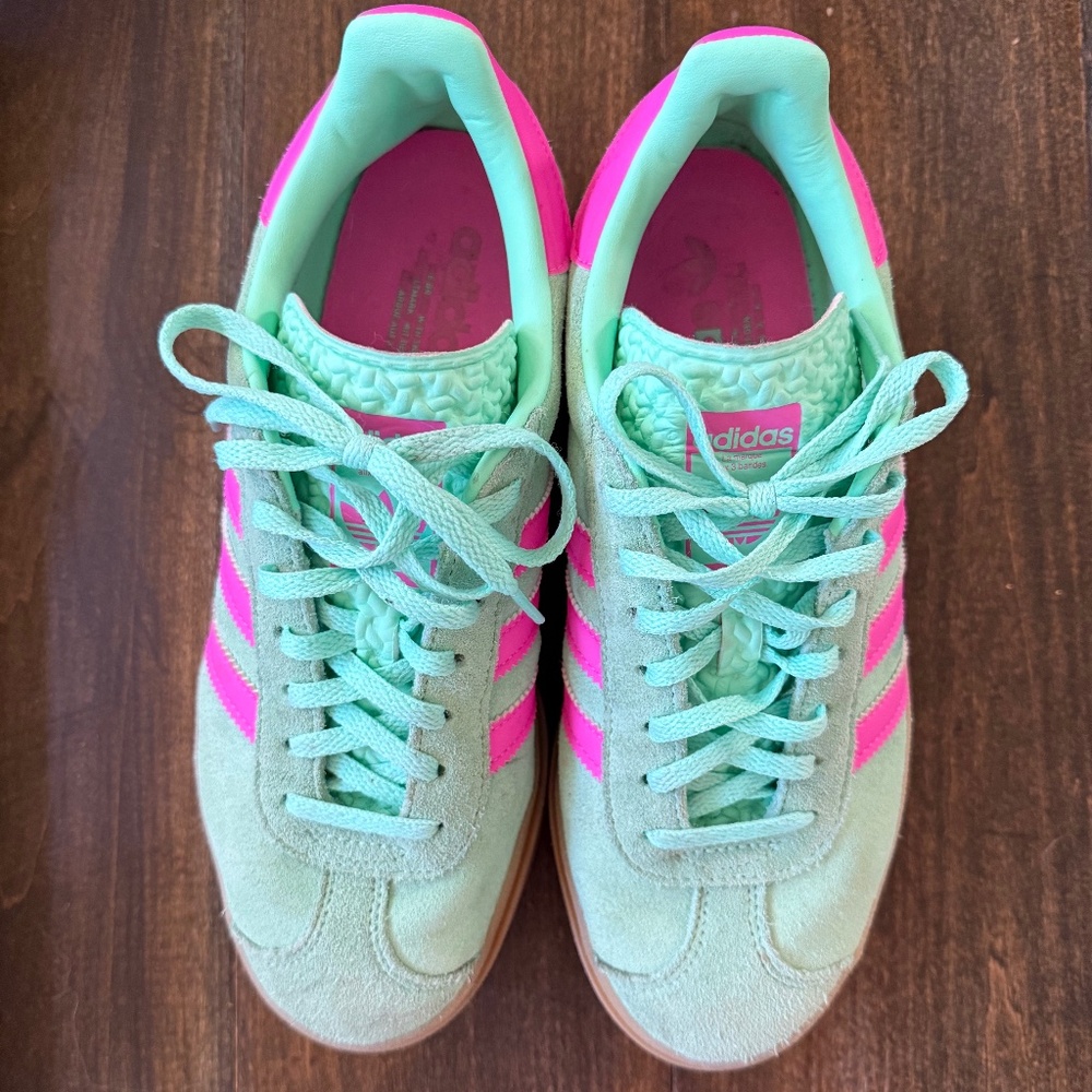 Adidas Gazelle Bold Platform Shoes 8